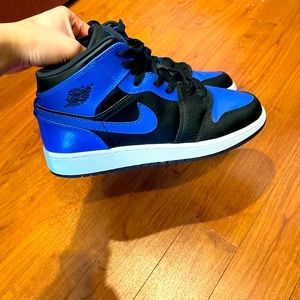 Nike air Jordan 1 mid retro black royal blue